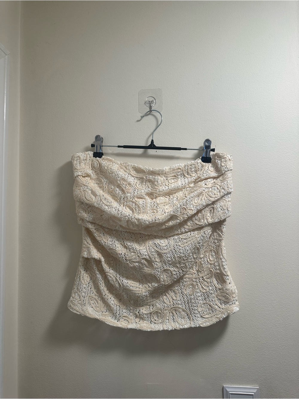 Anthropologie Sarah Hann Juliana Lace Tube Top